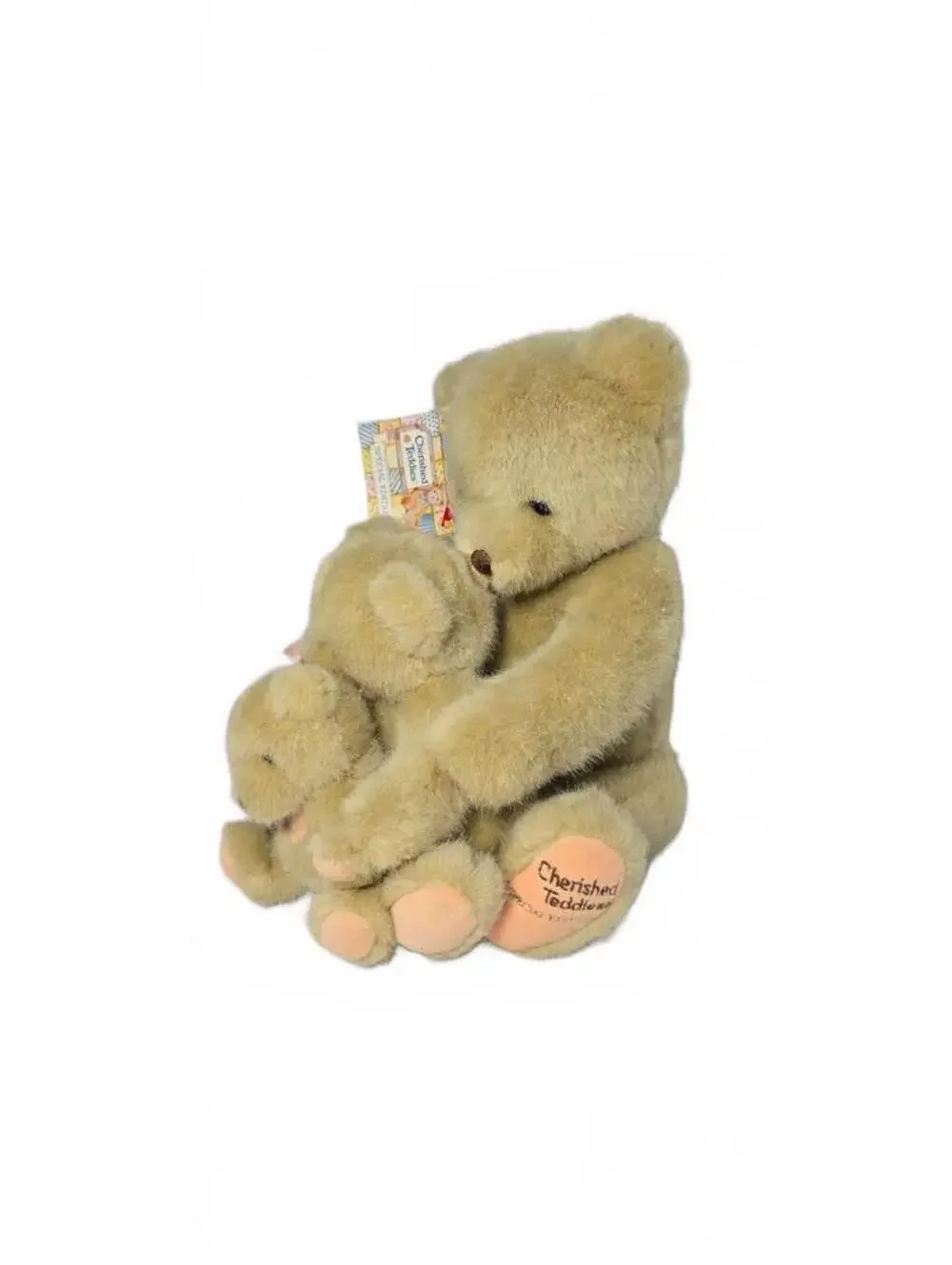 Cherished Teddies Special Edition Plush Bear with Two Cubs